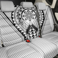 Philippines Batok Tribal Inspired Tattoo White Back Car Seat Cover