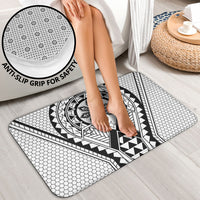 Philippines Batok Tribal Inspired Tattoo White Bathroom Set