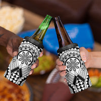Philippines Batok Tribal Inspired Tattoo White 4 in 1 Can Cooler Tumbler