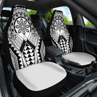 Philippines Batok Tribal Inspired Tattoo White Car Seat Cover