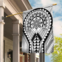 Philippines Batok Tribal Inspired Tattoo White Garden Flag