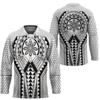 Philippines Batok Tribal Inspired Tattoo White Hockey Jersey
