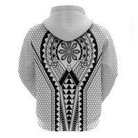 Philippines Batok Tribal Inspired Tattoo White Hoodie