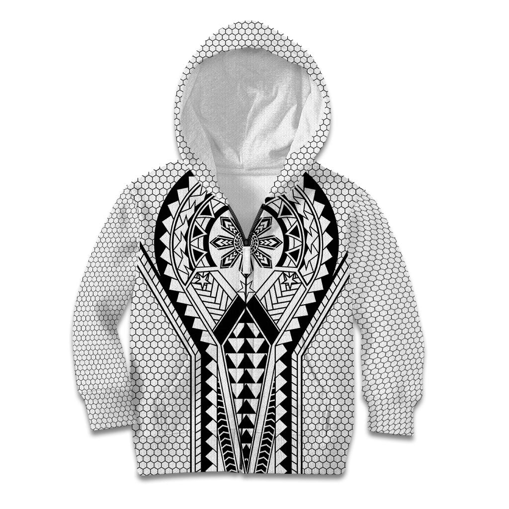 Philippines Batok Tribal Inspired Tattoo White Kid Hoodie