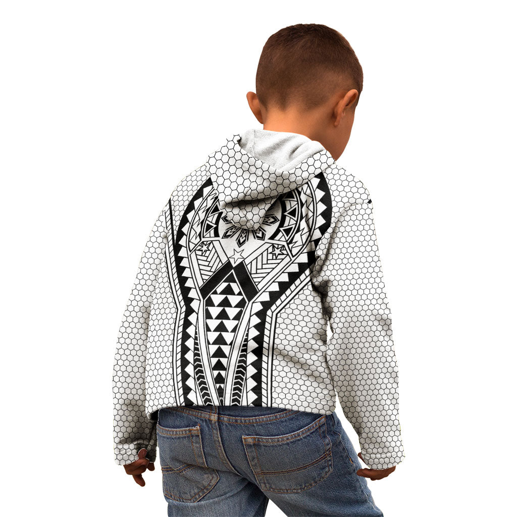 Philippines Batok Tribal Inspired Tattoo White Kid Hoodie