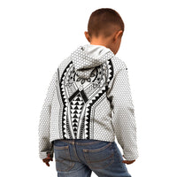 Philippines Batok Tribal Inspired Tattoo White Kid Hoodie