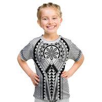 Philippines Batok Tribal Inspired Tattoo White Kid T Shirt
