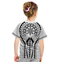 Philippines Batok Tribal Inspired Tattoo White Kid T Shirt