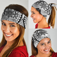 Philippines Batok Tribal Inspired Tattoo White Neck Gaiter