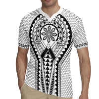 Philippines Batok Tribal Inspired Tattoo White Rugby Jersey