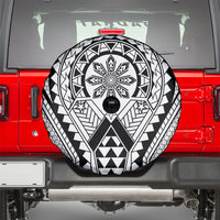 Philippines Batok Tribal Inspired Tattoo White Spare Tire Cover