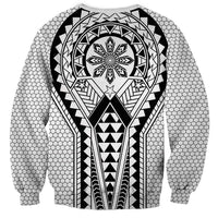 Philippines Batok Tribal Inspired Tattoo White Sweatshirt