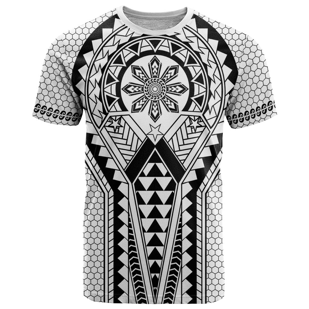 Philippines Batok Tribal Inspired Tattoo White T Shirt