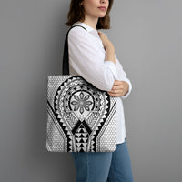 Philippines Batok Tribal Inspired Tattoo White Tote Bag