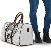 Philippines Batok Tribal Inspired Tattoo White Travel Bag