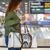 Philippines Batok Tribal Inspired Tattoo White Travel Bag