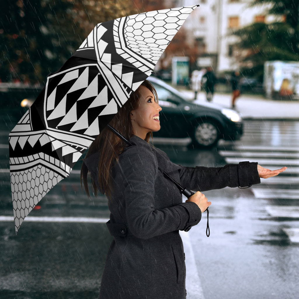Philippines Batok Tribal Inspired Tattoo White Umbrella