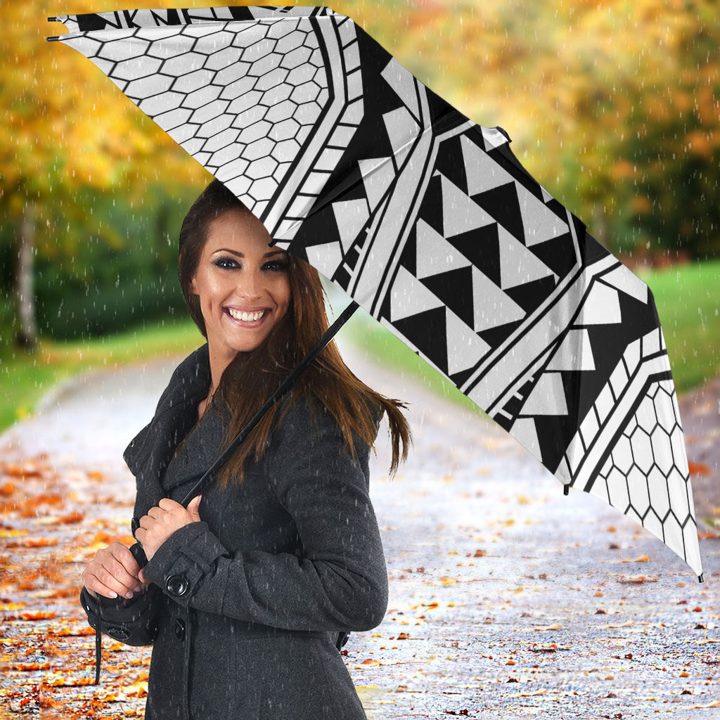 Philippines Batok Tribal Inspired Tattoo White Umbrella