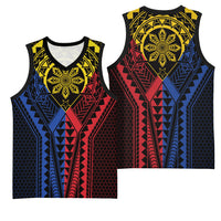 Philippines Batok Tribal Inspired Tattoo Basketball Jersey
