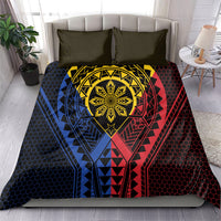 Philippines Batok Tribal Inspired Tattoo Bedding Set