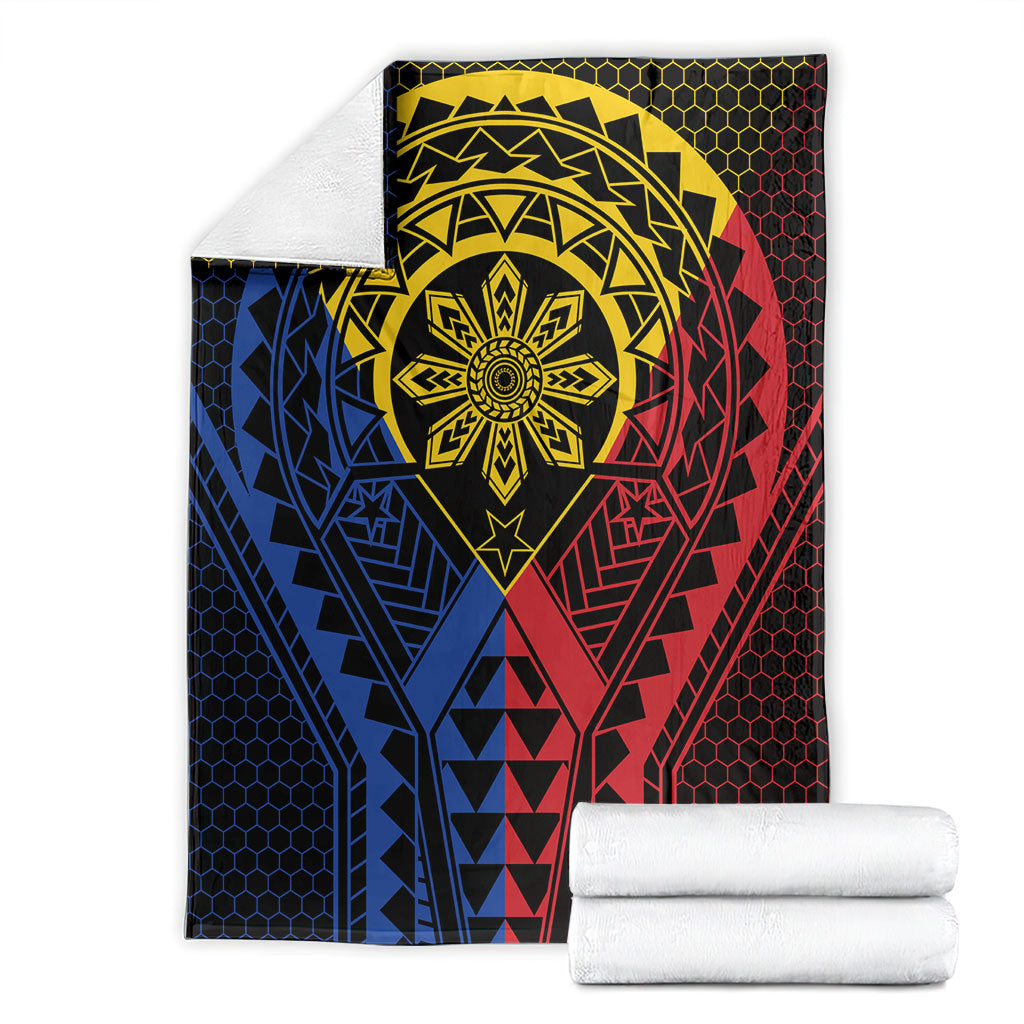 Philippines Batok Tribal Inspired Tattoo Blanket