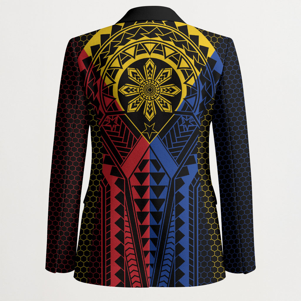 Philippines Batok Tribal Inspired Tattoo Blazer