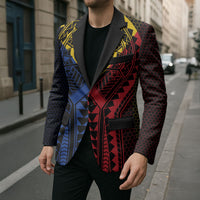 Philippines Batok Tribal Inspired Tattoo Blazer
