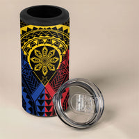 Philippines Batok Tribal Inspired Tattoo 4 in 1 Can Cooler Tumbler