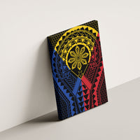Philippines Batok Tribal Inspired Tattoo Canvas Wall Art