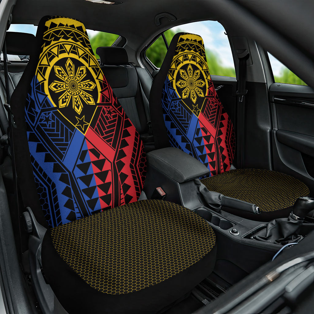 Philippines Batok Tribal Inspired Tattoo Car Seat Cover