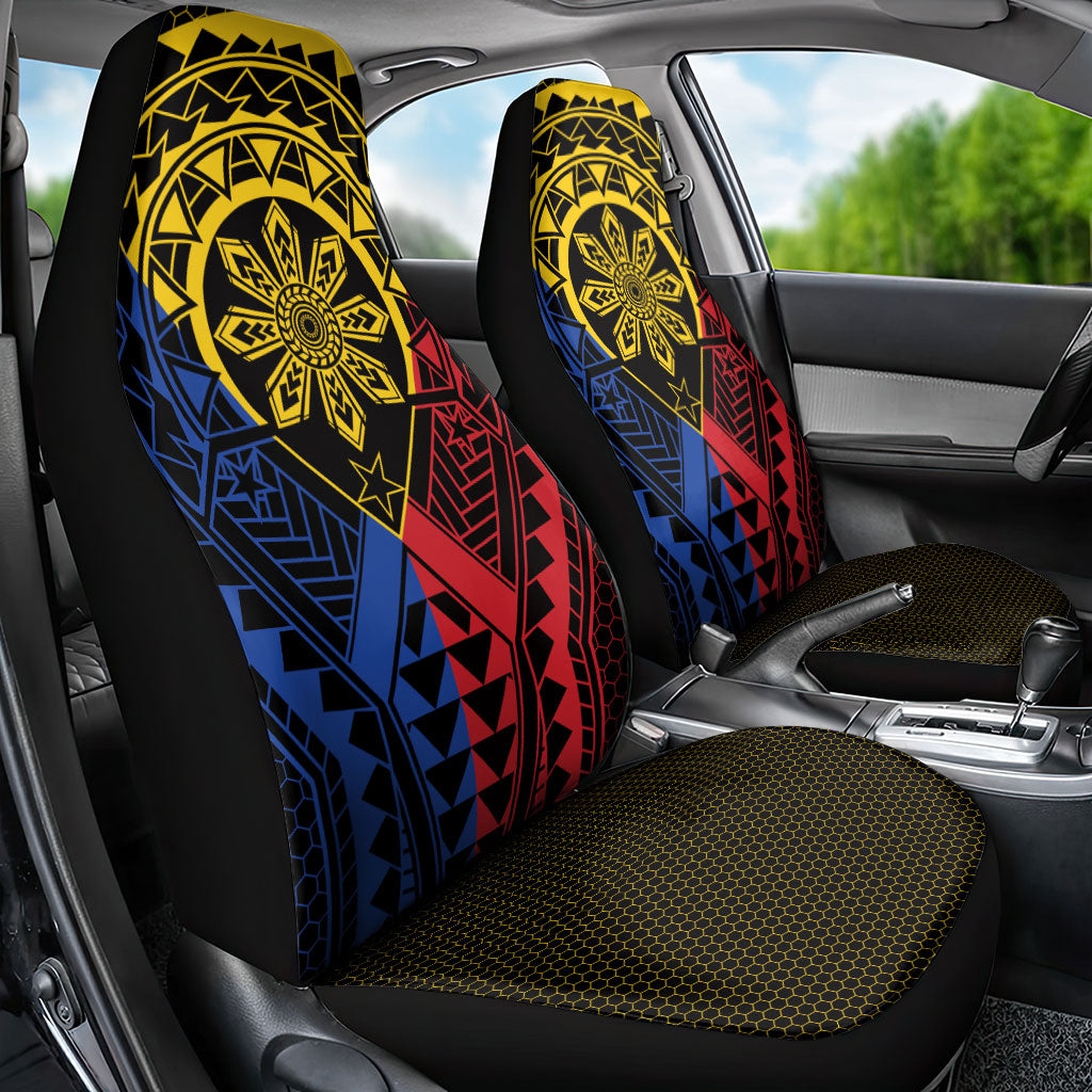 Philippines Batok Tribal Inspired Tattoo Car Seat Cover