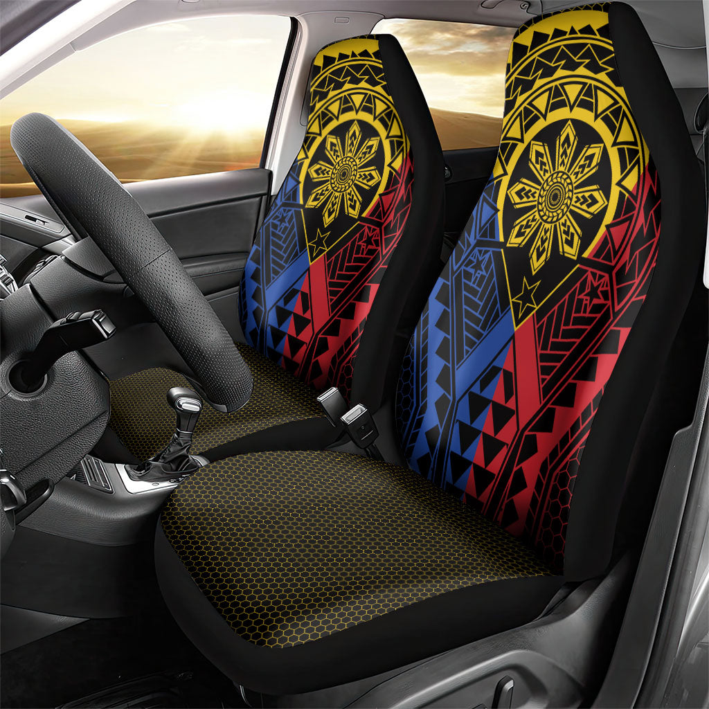 Philippines Batok Tribal Inspired Tattoo Car Seat Cover
