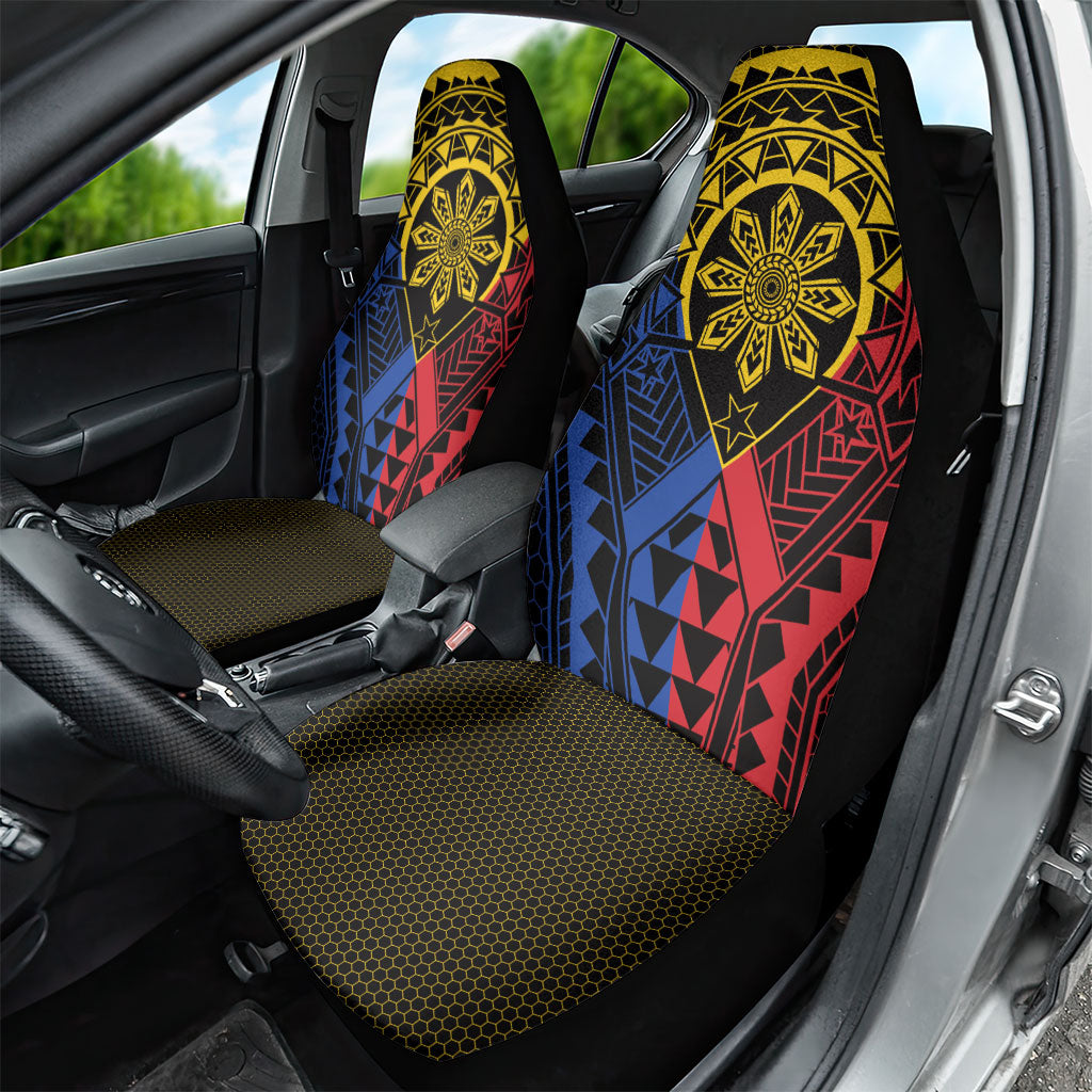 Philippines Batok Tribal Inspired Tattoo Car Seat Cover