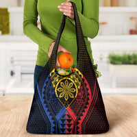 Philippines Batok Tribal Inspired Tattoo Grocery Bag