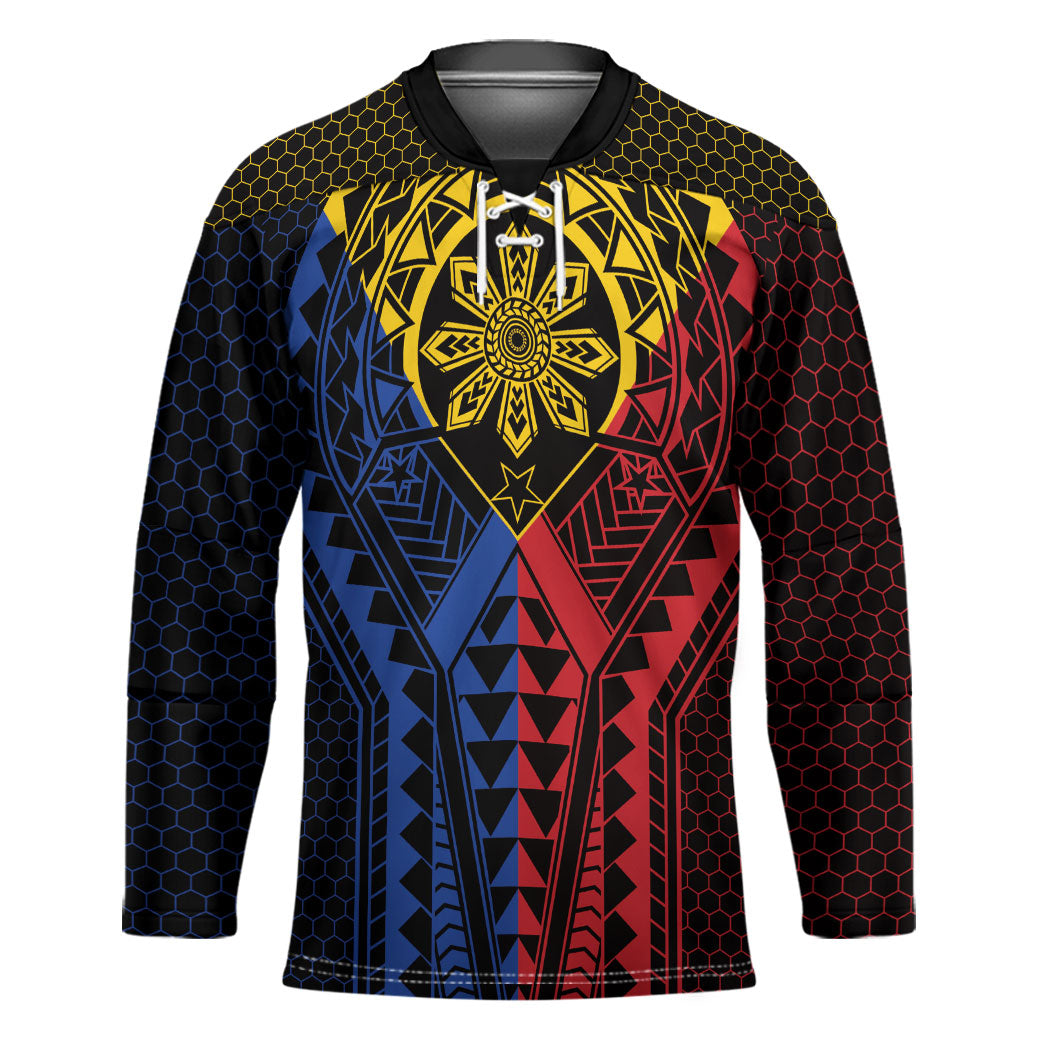 Philippines Batok Tribal Inspired Tattoo Hockey Jersey