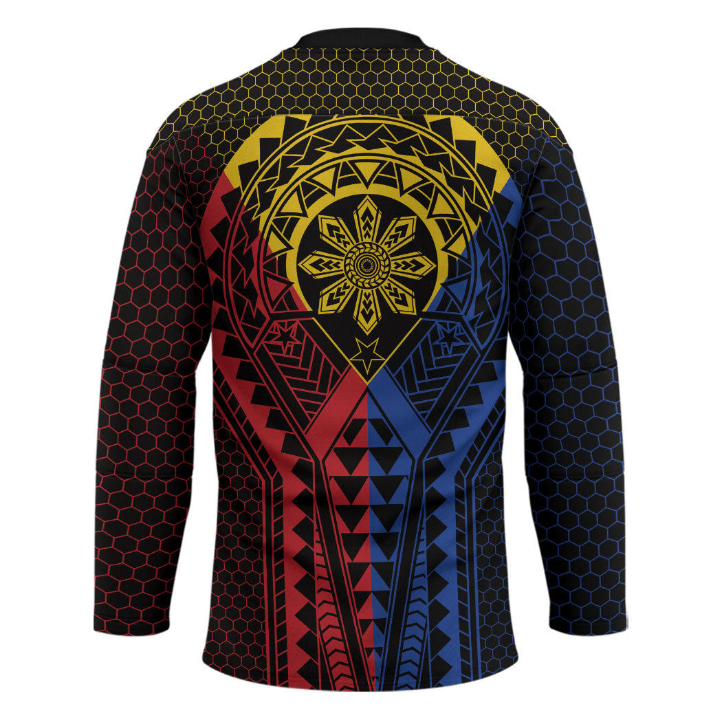 Philippines Batok Tribal Inspired Tattoo Hockey Jersey
