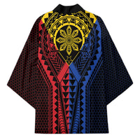 Philippines Batok Tribal Inspired Tattoo Kimono