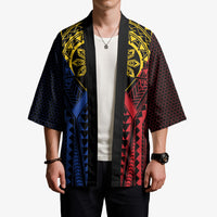 Philippines Batok Tribal Inspired Tattoo Kimono