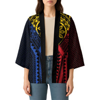Philippines Batok Tribal Inspired Tattoo Kimono
