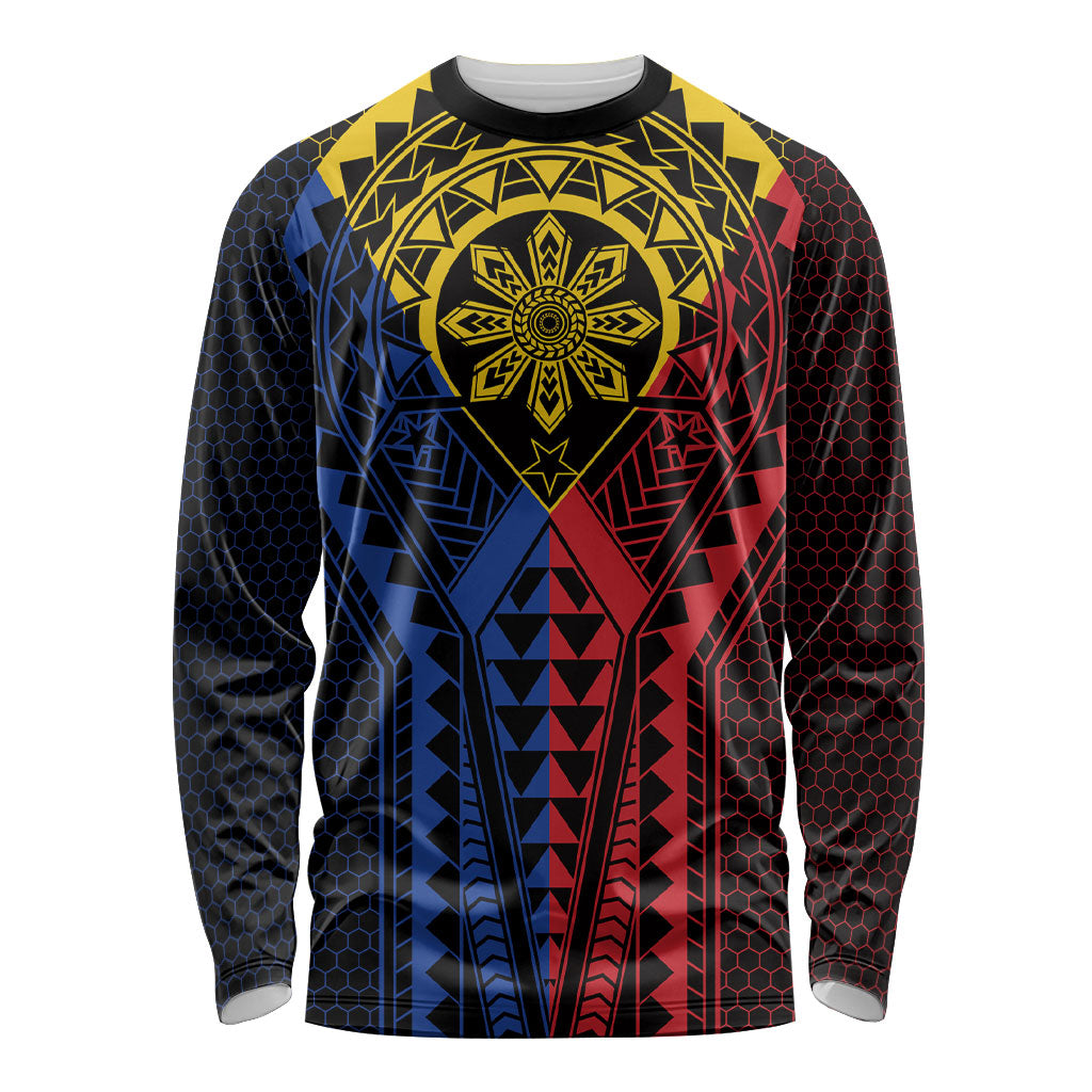 Philippines Batok Tribal Inspired Tattoo Long Sleeve Shirt