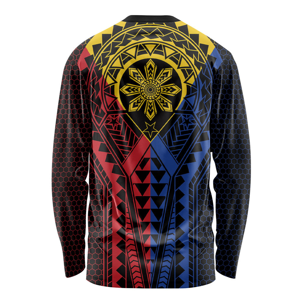Philippines Batok Tribal Inspired Tattoo Long Sleeve Shirt
