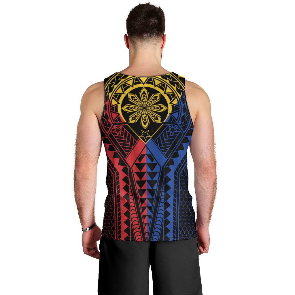Philippines Batok Tribal Inspired Tattoo Men Tank Top
