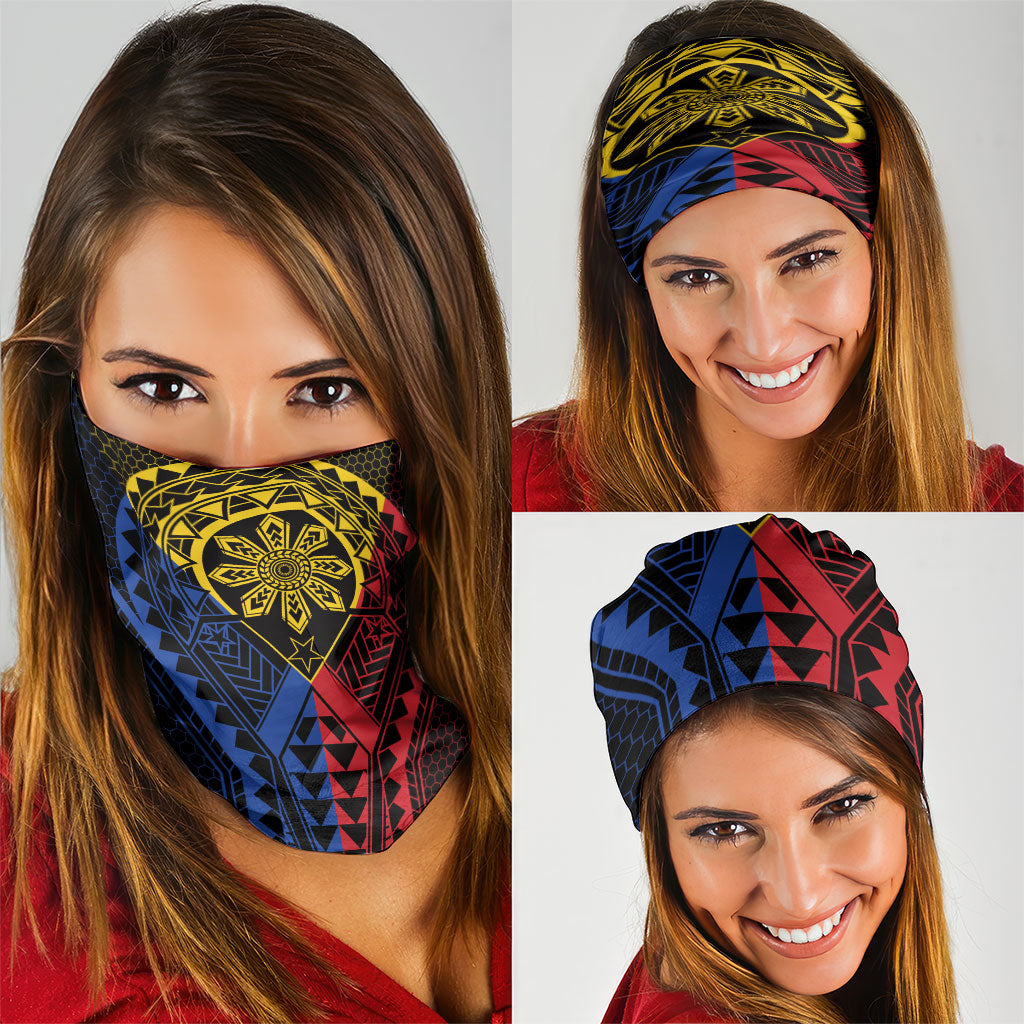 Philippines Batok Tribal Inspired Tattoo Neck Gaiter