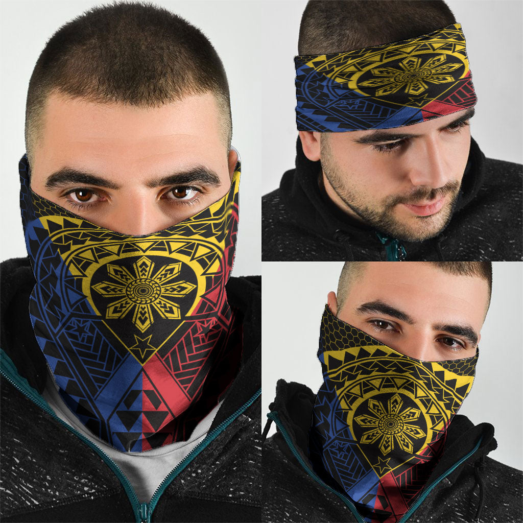 Philippines Batok Tribal Inspired Tattoo Neck Gaiter