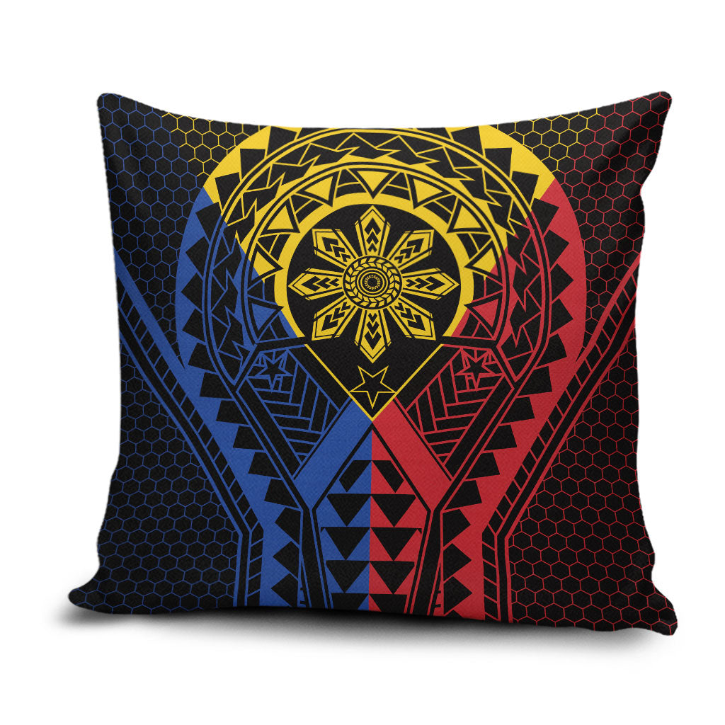 Philippines Batok Tribal Inspired Tattoo Pillow Cover