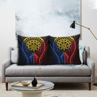 Philippines Batok Tribal Inspired Tattoo Pillow Cover