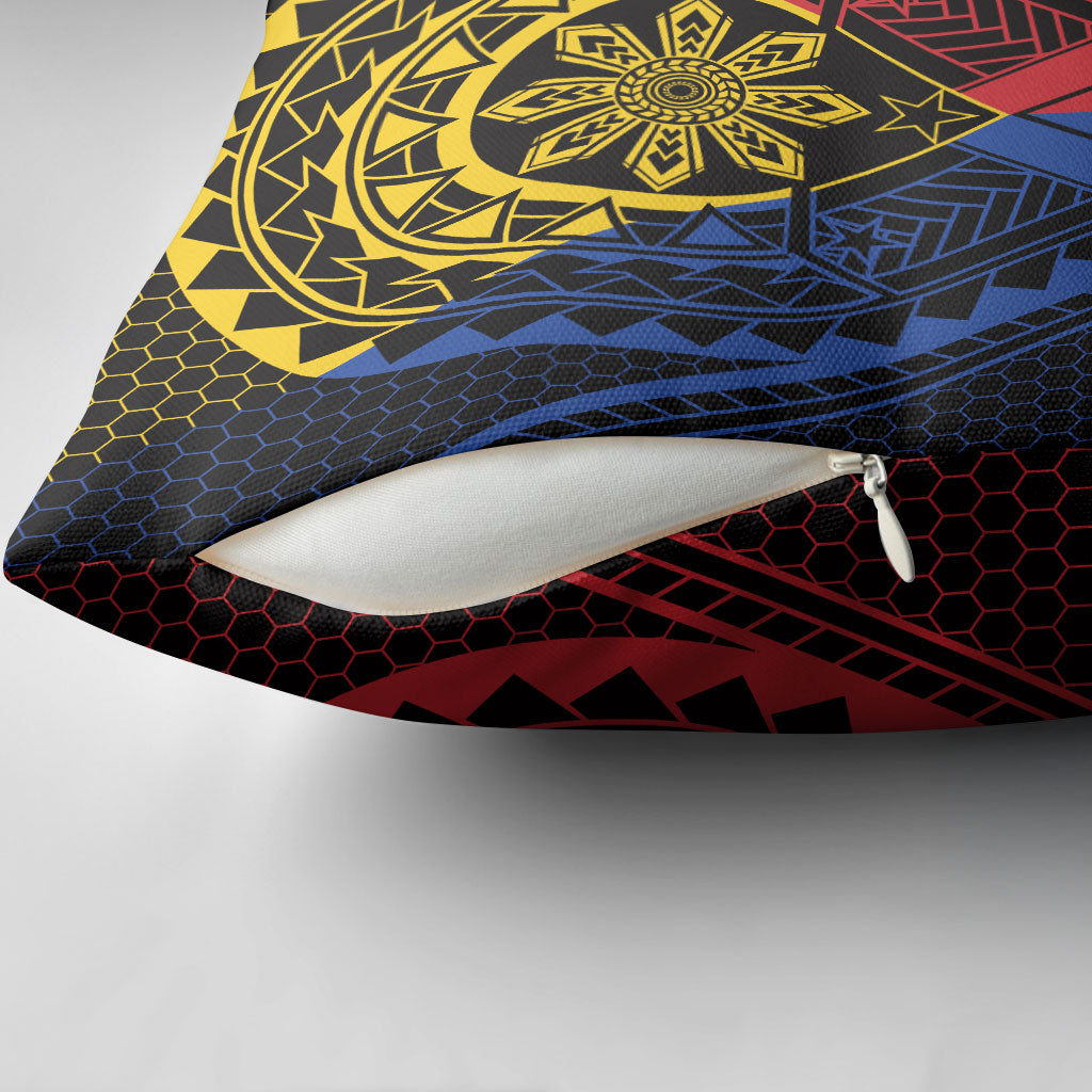 Philippines Batok Tribal Inspired Tattoo Pillow Cover