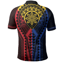 Philippines Batok Tribal Inspired Tattoo Polo Shirt