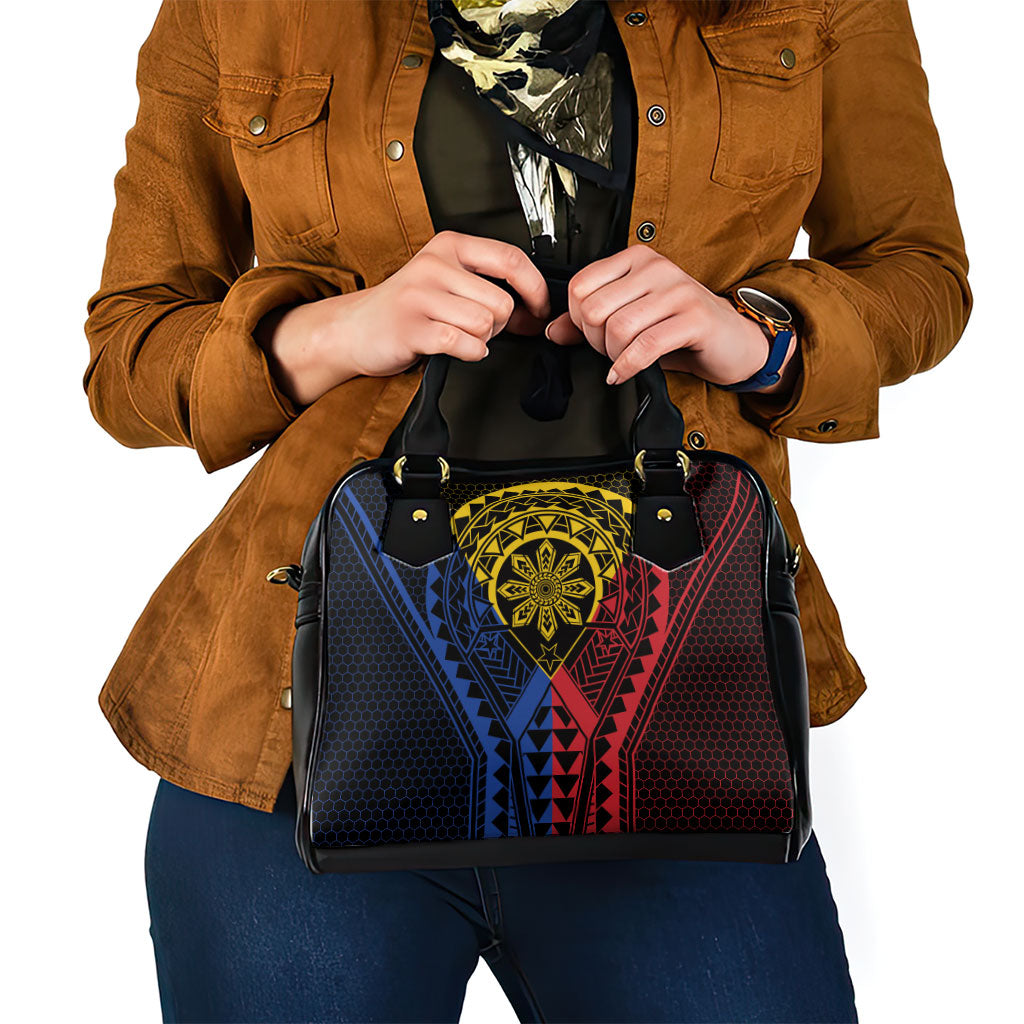 Philippines Batok Tribal Inspired Tattoo Shoulder Handbag