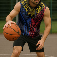 Philippines Batok Tribal Inspired Tattoo Sleeveless Hoodie